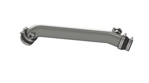 Polaris RZR Charge Pipe Kit - K&N Engineering - K&N - Gunmetal Gray - `15-`21